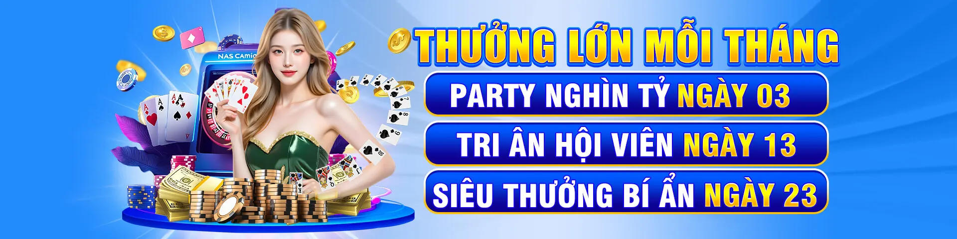 Sòng bạc trực tuyến chính thức vmax88 với người chia bài thật